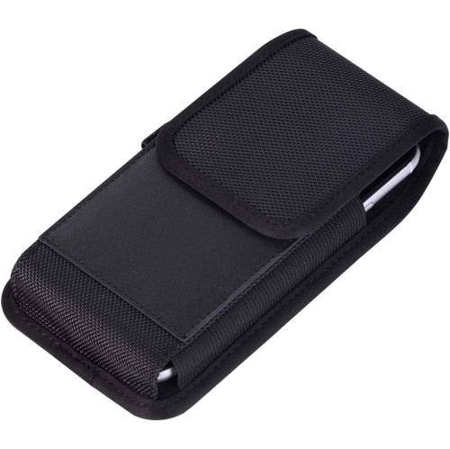 Étui de ceinture en nylon pour téléphone cellulaire étui de ceinture porte-ceinture couvercle magnétique pour iPhone 14 Pro Max/13 12 Pro Max/14