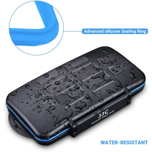 36 Slots SD Card Case Micro SD Card Case CF Card Holder Memory Card Holder Storage for 18 Micro SD Card, 12 SD SDXC