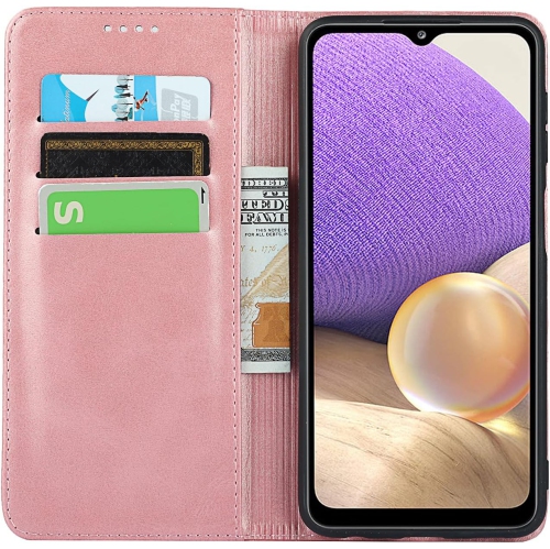 for Samsung Galaxy A52 5G Case,Cowhide Pattern Leather Magnetic Book Wallet Case Stand Holder Flip Cover