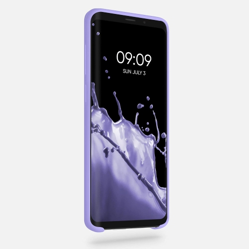 Case Compatible with Samsung Galaxy S9 Plus Case - TPU Silicone Phone Cover with Soft Finish - Lavender