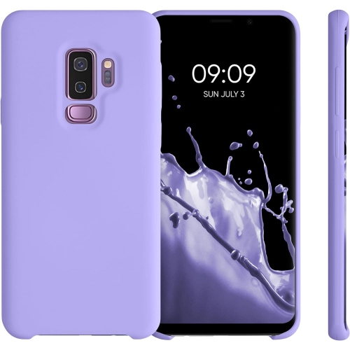 Case Compatible with Samsung Galaxy S9 Plus Case - TPU Silicone Phone Cover with Soft Finish - Lavender