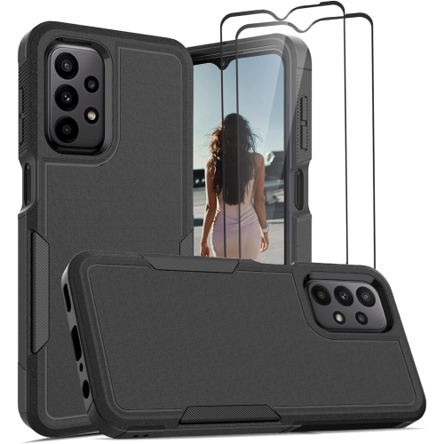 UNKNOWN  for Samsung Galaxy A23 5G / 4G Case, Military Grade Drop Protection Dual Layer Hard PC Soft Tpu Rugged Bumper