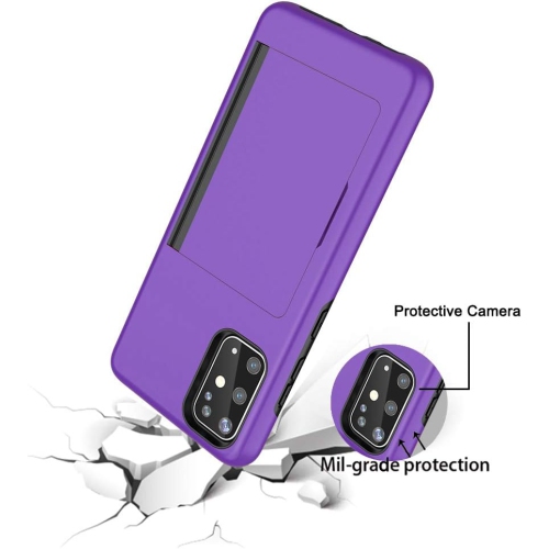 Phone Case for Samsung Galaxy A71 5G with Tempered Glass Screen Protector Cover and Cell Accessories Wallet