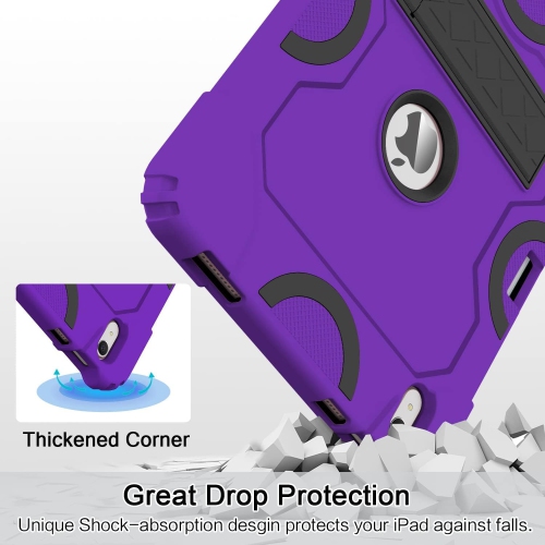 Case for ipad 10th Generation 10.9 inch 2022, iPad 10th Case with Kickstand & Pencil Holder, Heavy Duty