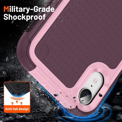 Phone Case for iPhone Xs X 10 10s with Tempered Glass Screen Protector Cover and Rugged Accessories Protective