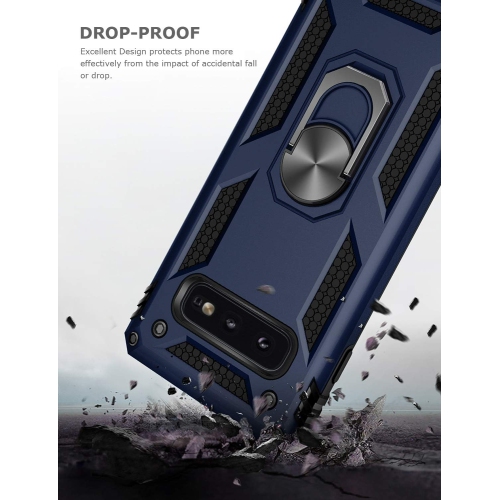 Étui robuste avec béquille de Ring pour Galaxy S10e de Samsung, étui double couche de protection contre les chutes pour Galaxy