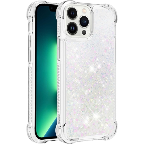 UNKNOWN  Crystal Case for Iphone 15 Pro, Iphone 15 Pro Glitter Bling Sparkle Liquid Case Women Girls Luxury Flowing