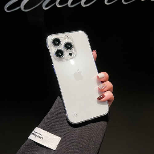 for iPhone 12 Case, [Not Yellowing] Ultra Thin Shockproof Transparent Hard PC Bezel-Less Phone case