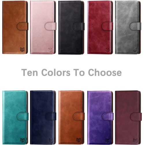 for Samsung Galaxy S21 6.2"(Non S21+) with RFID Blocking Leather Wallet case Credit Card Holder,Flip Folio Book