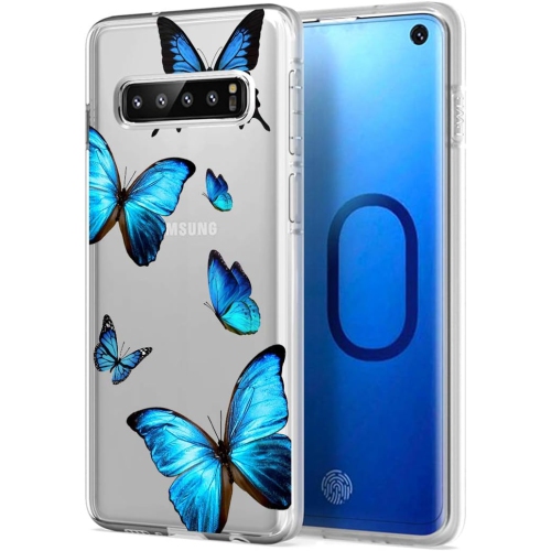 Galaxy S10/Samsung S10 Case Clear Case for Girls Women, Soft TPU Shockproof Protective Transparent Phone Case