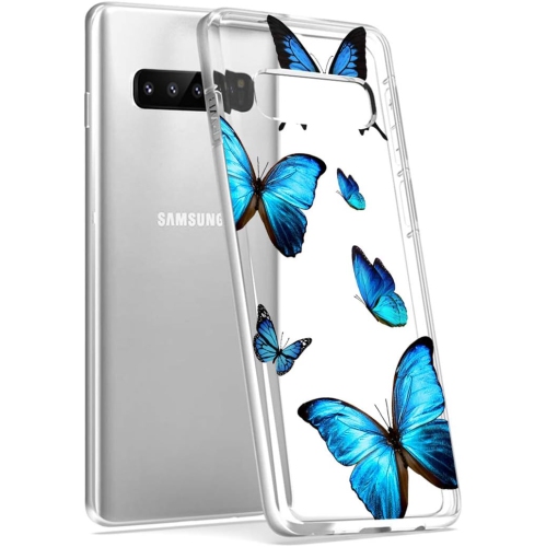Galaxy S10/Samsung S10 Case Clear Case for Girls Women, Soft TPU Shockproof Protective Transparent Phone Case