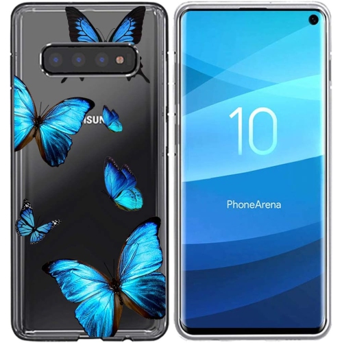 Galaxy S10/Samsung S10 Case Clear Case for Girls Women, Soft TPU Shockproof Protective Transparent Phone Case