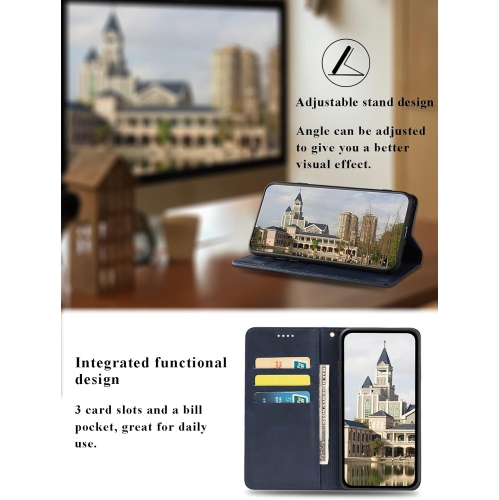 Leather Case Designed for Samsung Galaxy A24 4G Case, Samsung Galaxy A24 4G Wallet Case with Card Slots