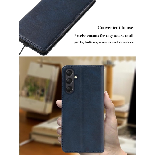 Leather Case Designed for Samsung Galaxy A24 4G Case, Samsung Galaxy A24 4G Wallet Case with Card Slots