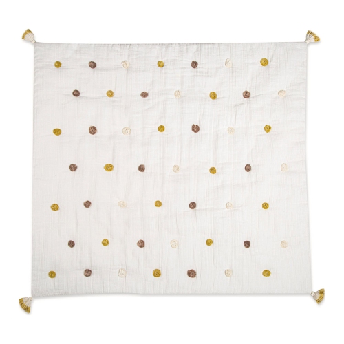 Couverture matelassée Pom Pom Pom de Crane Baby - Kendi