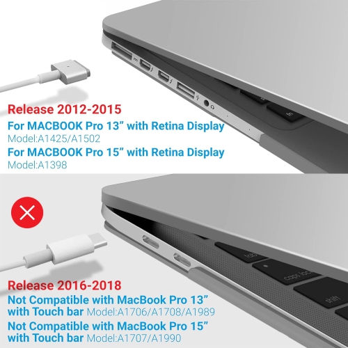 Compatible with MacBook Pro 13 Inch Case 2015 2014 2013 end 2012 A1502 A1425, Hard Shell Case with Keyboard