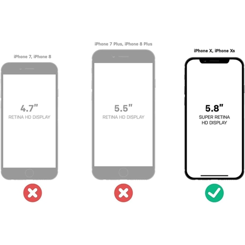 Next Series Case for iPhone Xs & iPhone X Non-Retail Packaging - Cactus Rose