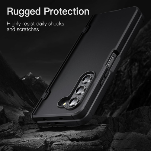 Étui pour Samsung Galaxy Z Fold 5 2023 avec protection à charnière, protection robuste et robuste pour téléphone PC,