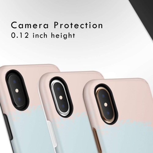 iPhone X & iPhone Xs Case for Girls, Akna Sili-Tastic Series High Impact Silicon Cover with Ultra Full HD Graphics
