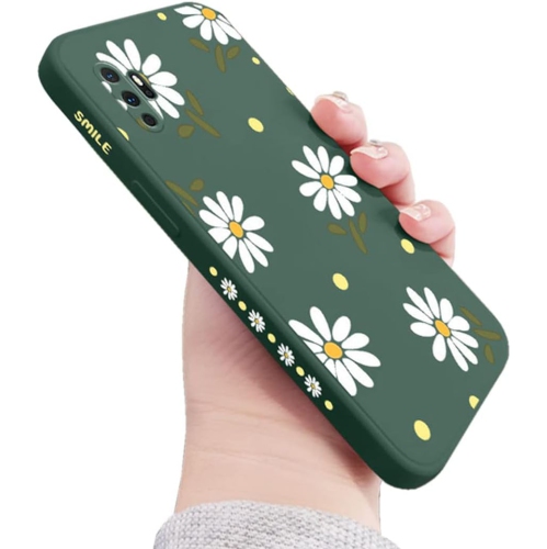 Image 1 of 5.. for Galaxy Note 10 Plus Case Cute Daisy Pattern Camera Lens Protection Shockproof TPU Bumper Liquid Silicone