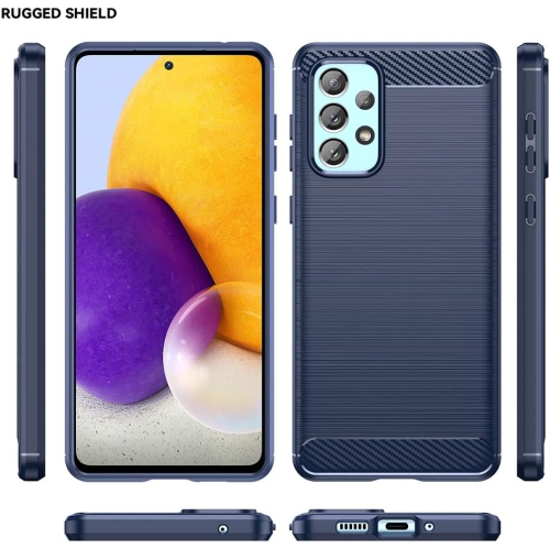 for Samsung Galaxy A73 5G Case with Screen Protector Shock-Absorption Flexible Slim Soft TPU Protective