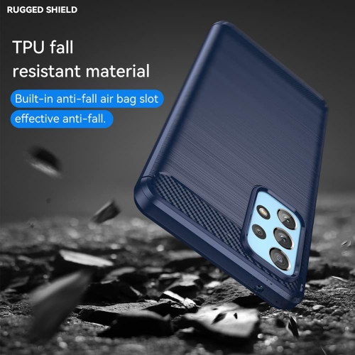 for Samsung Galaxy A73 5G Case with Screen Protector Shock-Absorption Flexible Slim Soft TPU Protective