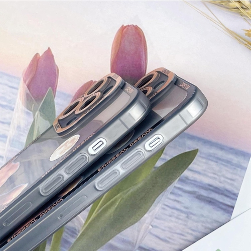 Cloud Cute Case Compatible for iPhone 13 Pro Max Case with Lens Protective Soft TPU Shockproof Full Moon Phone