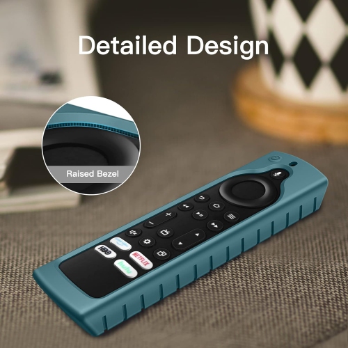 Silicone Case for Hisense/Toshiba/Insignia/Pioneer/Fire TV 4-Series/Fire TV Omni Series TV Remote