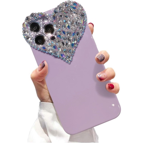 UNKNOWN  Glitter Case for Iphone 15 Pro Max 6.7”, Cute Sparkle Shiny Bling Phone Tpu Bumper Cover With Girly Bling