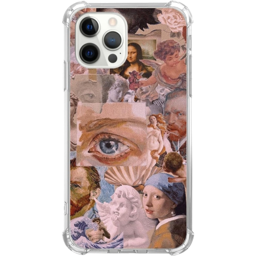 UNKNOWN  Aesthetic Iconic Painting Art Case Compatible With Iphone 15 Pro, Renaissance Old Painting Collage Case for Iphone 15