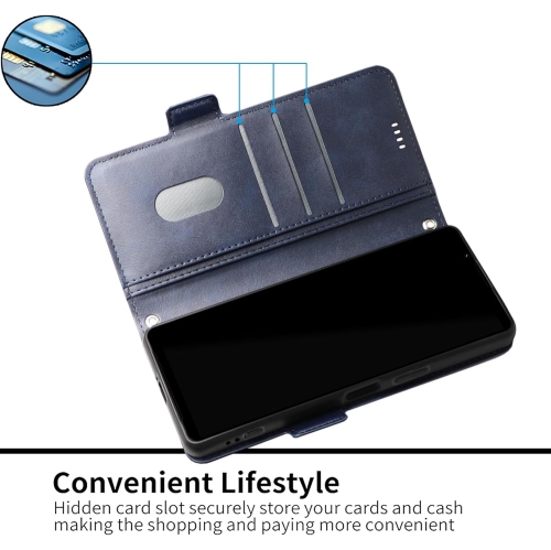 for Xperia 1 V Wallet case flip Case PU Leather Folio Phone Cover