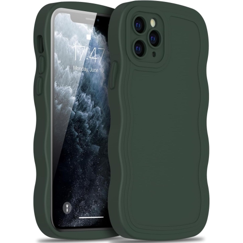 for iPhone 11 Pro Max Case Silicone with Upgraded Camera Protection-Fashionable Design-Prevent Slipping Soft