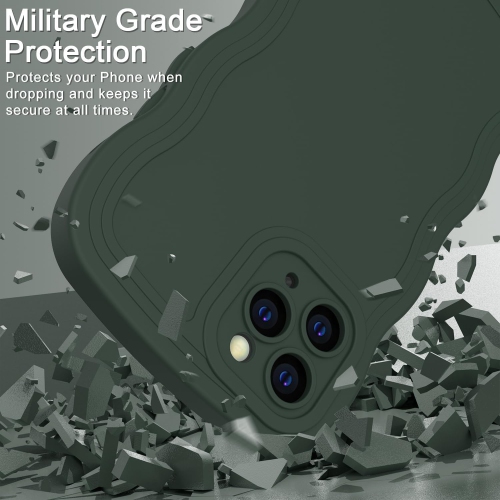 for iPhone 11 Pro Max Case Silicone with Upgraded Camera Protection-Fashionable Design-Prevent Slipping Soft