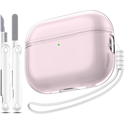 UNKNOWN  Airpods Pro 2Nd Generation Case Cover, Clear Soft Tpu Transparent Military Grade Shockproof Protective Case