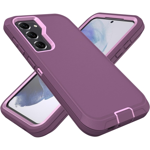 UNKNOWN  for Samsung Galaxy S23 Case, Heavy Duty Defender Case Dustproof Shockproof Protection 3 In 1 Rugged Cover for Samsung