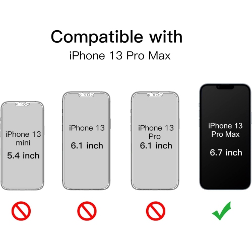 Glitter Case for iPhone 13 Pro Max, 6.7-Inch, Bling Sparkle Shockproof Phone Bumper Cover, Cute Sparkly