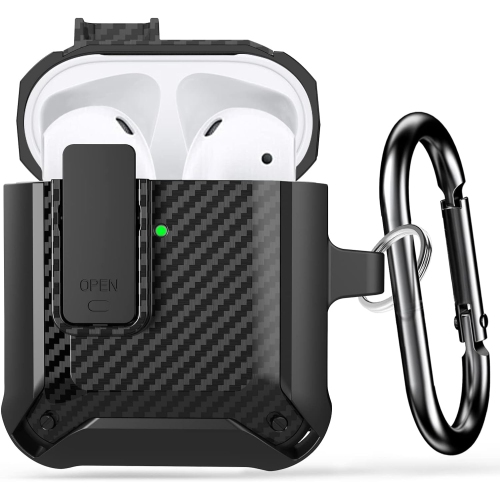 for AirPod Case, Cover for AirPods 2nd Generation Case with Lock, Case Cover for AirPod Case 1st Generation,