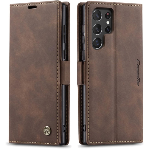 for Samsung Galaxy S22 Ultra Case,Leather Wallet Case Classic Design with Card Slot and Magnetic Closure Flip