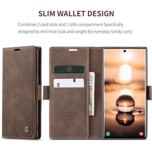 for Samsung Galaxy S22 Ultra Case,Leather Wallet Case Classic Design with Card Slot and Magnetic Closure Flip