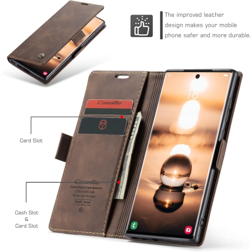 for Samsung Galaxy S22 Ultra Case,Leather Wallet Case Classic Design with Card Slot and Magnetic Closure Flip