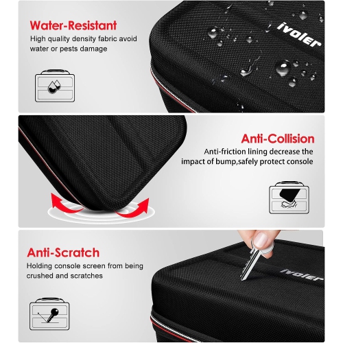 Étui de transport pour Nintendo Switch/Switch DELO, sac de messager rigide portatif de protection de voyage