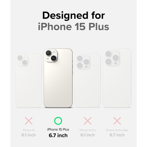 Fusion-X [Military Design] Compatible with iPhone 15 Plus Case, Camouflage Hard Back Heavy Duty Rugged