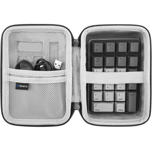 Étui-clavier numérique pour 23 touches | 19 touches clavier numérique portatif sans fil, compatible avec la macro MotoSpeed