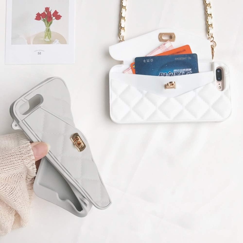 Wallet Case Compatible&nbsp;with iPhone 7 Plus/iPhone 8 Plus, Pretty Luxury Bag Design, Purse Flip Card Pouch Cover