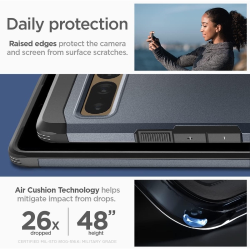 Tough Armor [Made for Google] Pixel 7 Pro Case - Metal Slate