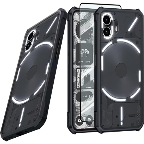 UNKNOWN  for Nothing Phone 2 Case Ultra-Thin Lightweight Cover Soft Tpu Bumper + Acrylic Clear Back Military Grade