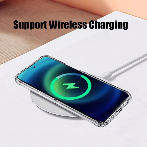 Galaxy Z Flip 5 Case,Cute White Orange Cat Drop Protection Shockproof Case TPU Full Body Protective