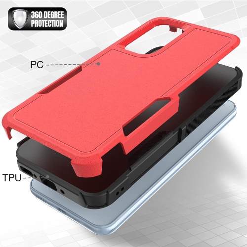 Case for Samsung Galaxy A54 and 2 Pcs Glass Screen Protector, Galaxy A54 5G Case Shockproof Cover for Women