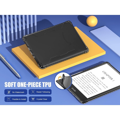 Case for 6.8" Kindle Paperwhite and Kindle Paperwhite Signature Edition, Ultra Clear Soft