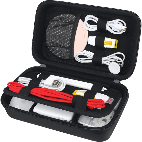 Range-tout pour appareils électroniques, sac de rangement pour câbles de voyage, étui de rangement pour câbles d'adaptateur d'alimentation